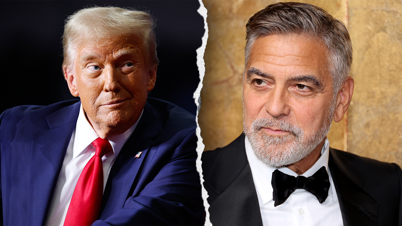 Trumpas smerkia George’ą Clooney įžeidžiančiame Naujųjų metų išvakarių tiesa socialiniame tinkle